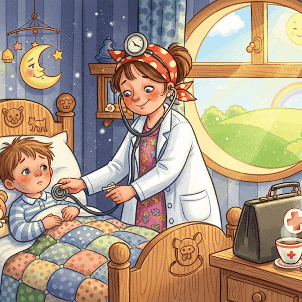 นิทานอีสป เรื่อง คนป่วยกับหมอ พร้อมข้อคิดสอนใจ