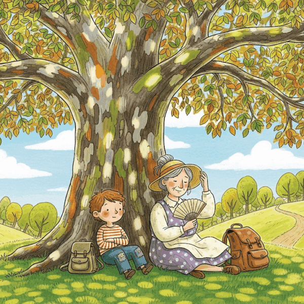 นิทานอีสป เรื่อง คนเดินทางกับต้นไม้ พร้อมข้อคิดสอนใจ