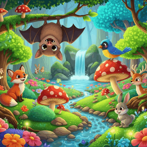 นิทานอีสป เรื่อง ค้างคาว, นก และสัตว์ป่า พร้อมข้อคิดสอนใจ