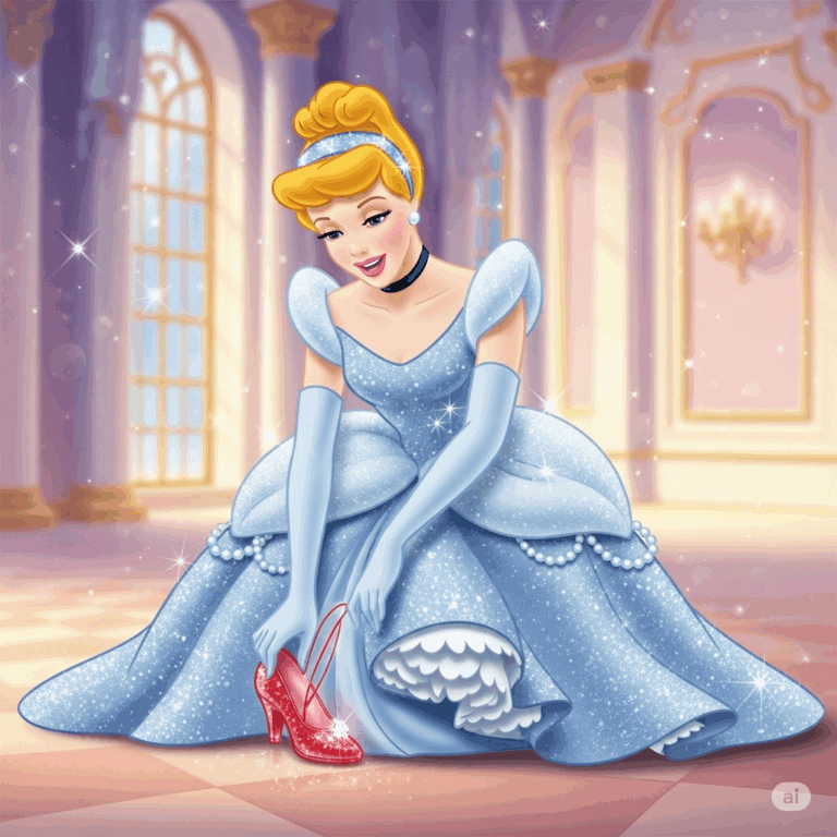 นิทานก่อนนอน เรื่อง ซินเดอเรลล่ากับรองเท้าสีแดง