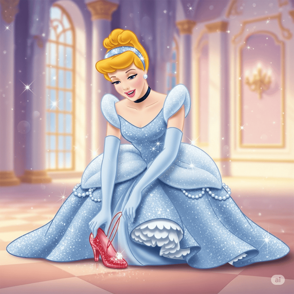 นิทานก่อนนอน เรื่อง ซินเดอเรลล่ากับรองเท้าสีแดง