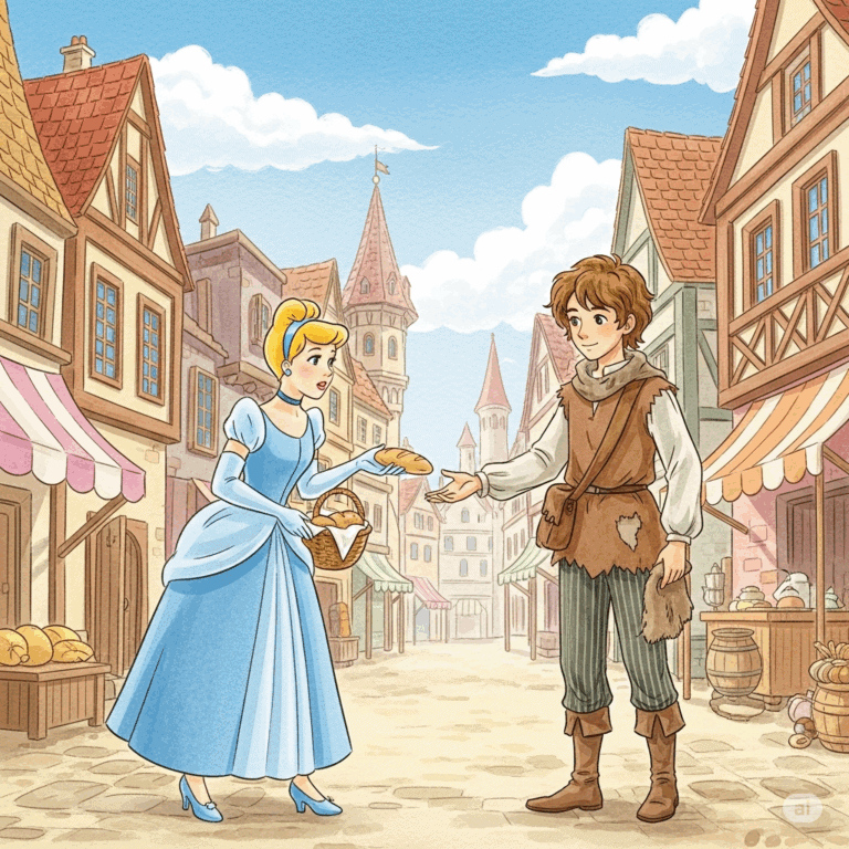 นิทานก่อนนอน เรื่อง ซินเดอเรลล่ากับความช่วยเหลือปริศนา