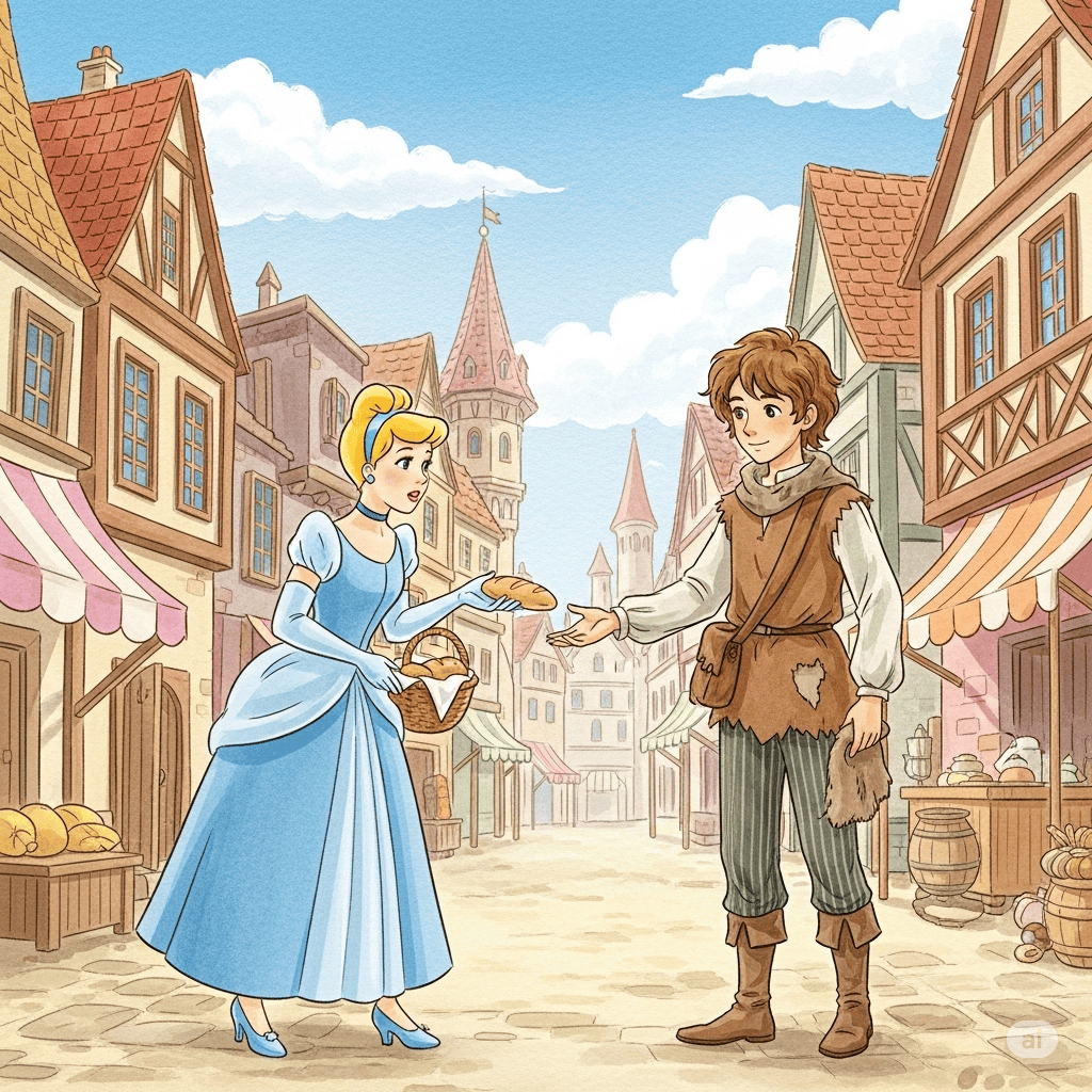 นิทานก่อนนอน เรื่อง ซินเดอเรลล่ากับความช่วยเหลือปริศนา