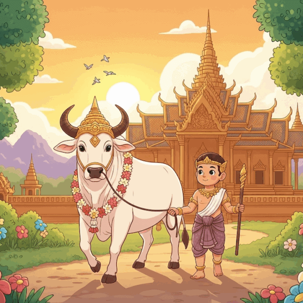 นิทานพื้นบ้าน เรื่อง ตำนานพระโค พระแก้ว คติจากตำนาน