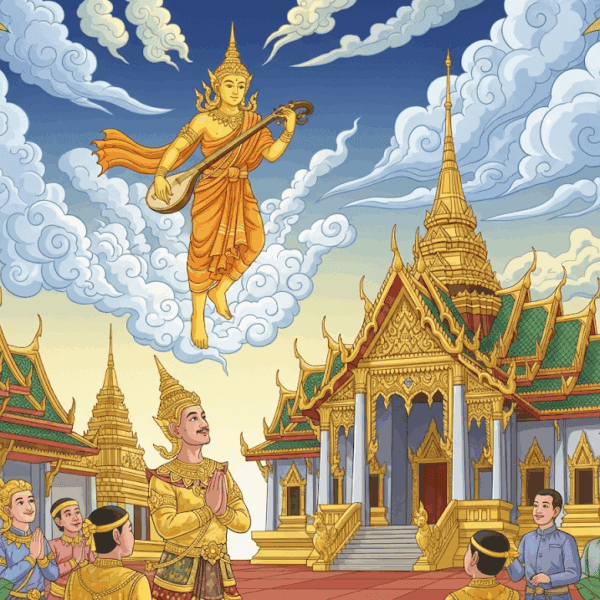 นิทานชาดก เรื่อง นารทพรหมชาดก (พระนารทพรหม) พร้อมข้อคิดสอนใจ