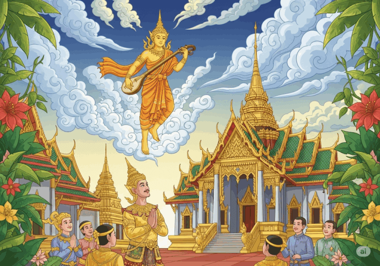 นิทานชาดก เรื่อง นารทพรหมชาดก (พระนารทพรหม) พร้อมข้อคิดสอนใจ