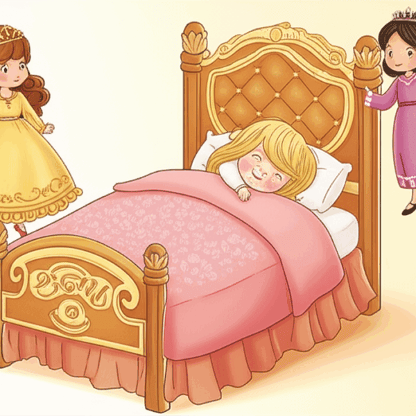 นิทานก่อนนอน เรื่อง เจ้าหญิงนิทรากับ 4 เจ้าหญิง