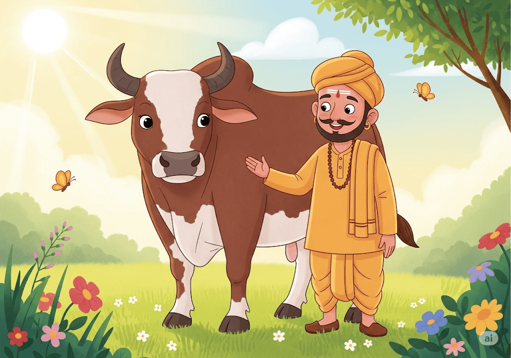 นิทานชาดก เรื่อง โคนันทิวิสาลกับพราหมณ์ผู้เลี้ยงดู พลังแห่งวาจาที่อ่อนโยน