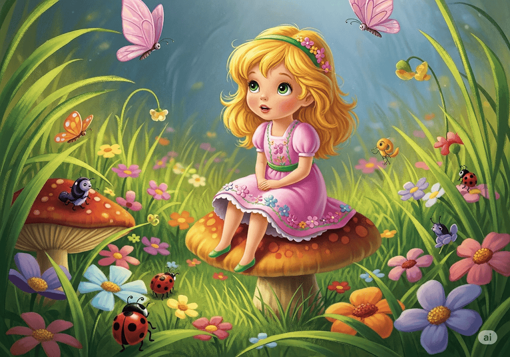 นิทานภาษาอังกฤษ เรื่อง ทัมเบลิน่า (Thumbelina)