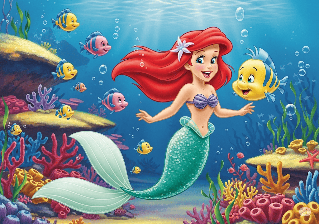 นิทานภาษาอังกฤษ เรื่อง เจ้าหญิงเงือกน้อย (The Little Mermaid)