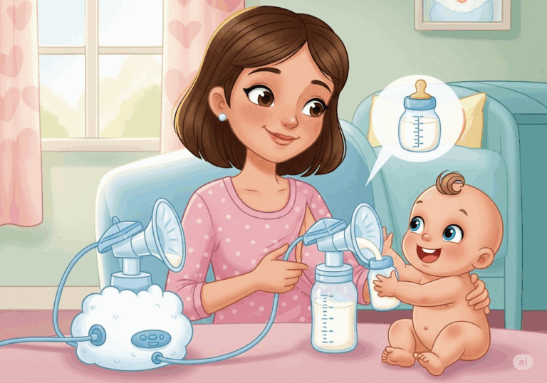 คู่มือปั๊มนมฉบับสมบูรณ์ เทคนิคปั๊มเกลี้ยงเต้า ตาราง และวิธีเก็บน้ำนม