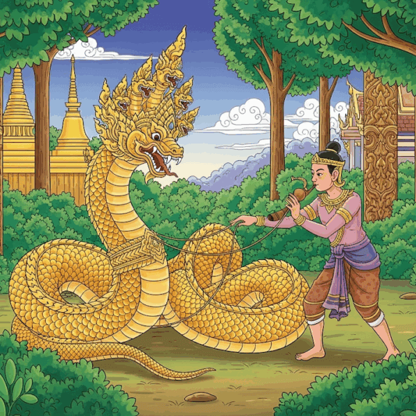 นิทานชาดก เรื่อง ภูริทัตชาดก (พญาครุฑภูริทัต) พร้อมข้อคิดสอนใจ