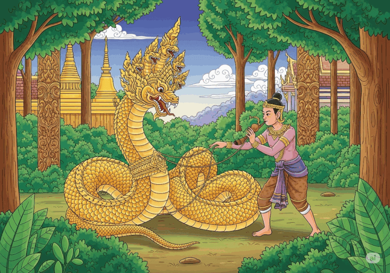 นิทานชาดก เรื่อง ภูริทัตชาดก (พญาครุฑภูริทัต) พร้อมข้อคิดสอนใจ