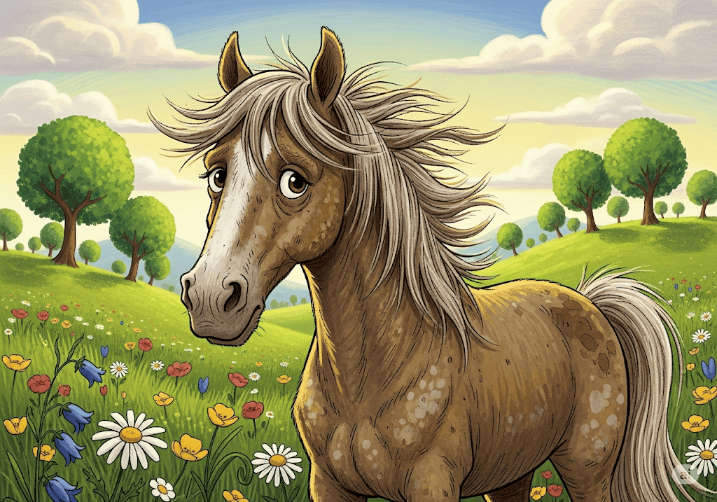 นิทานอีสป เรื่อง ม้าแก่ พร้อมข้อคิดสอนใจ