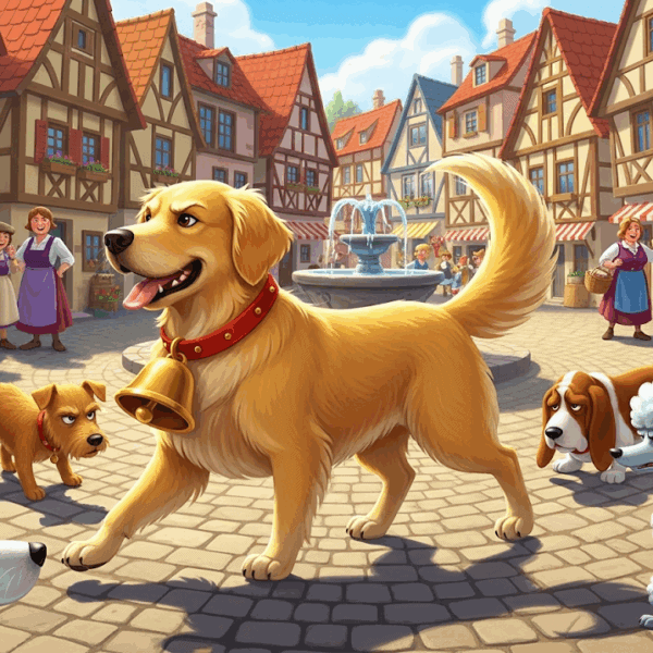 นิทานอีสป เรื่อง สุนัขกับกระดิ่ง พร้อมข้อคิดสอนใจ