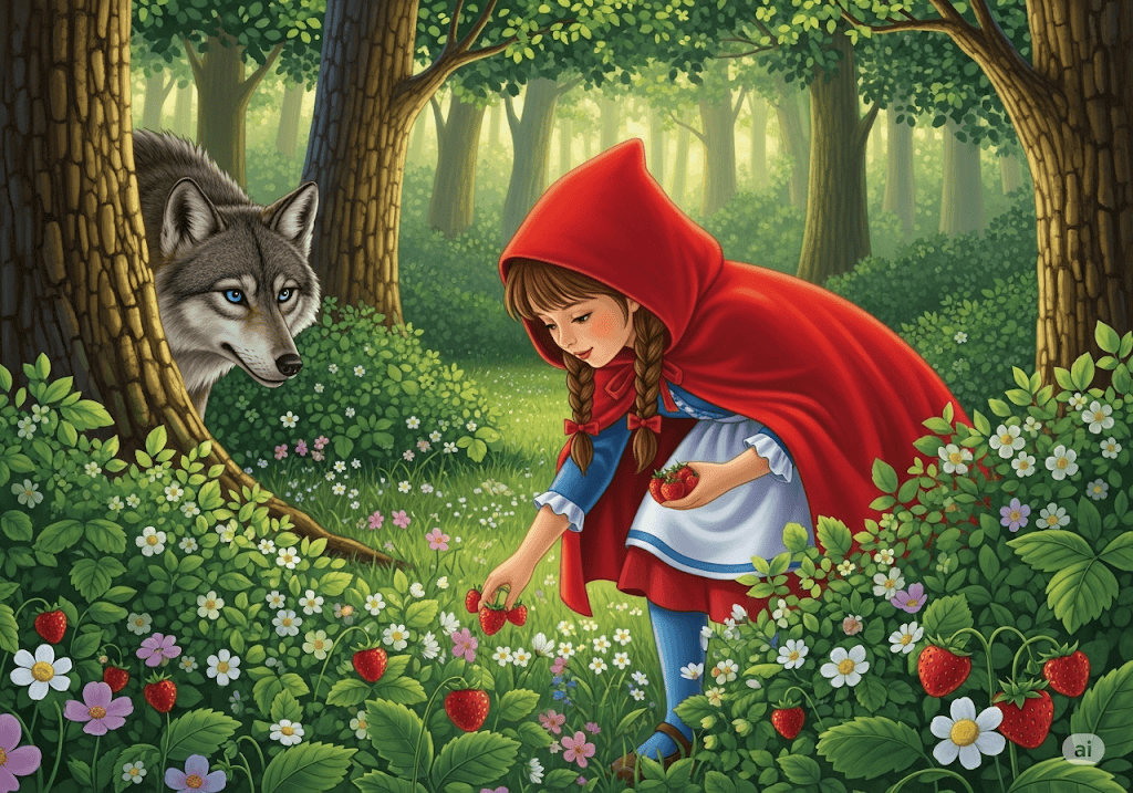 หนูน้อยหมวกแดง เจอหมาป่า