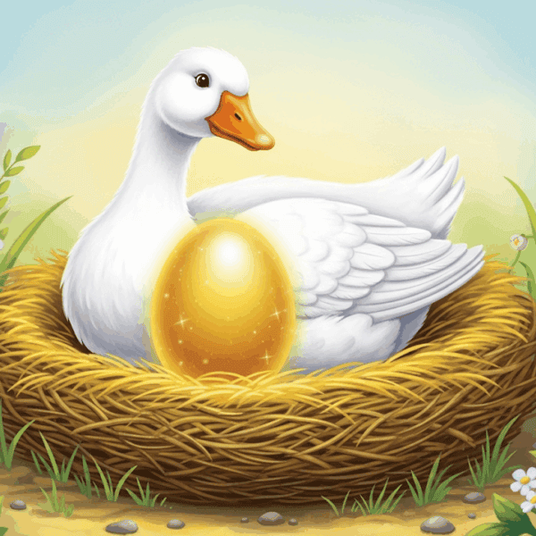 นิทานอีสป เรื่อง ห่านกับไข่ทองคำ พร้อมข้อคิดสอนใจ