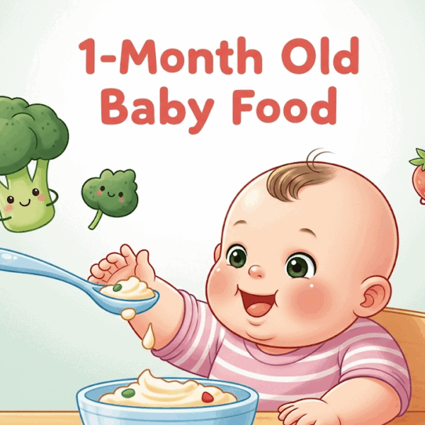 ไขทุกข้อสงสัย “อาหารเด็ก 1 เดือน” คู่มือฉบับสมบูรณ์สำหรับพ่อแม่มือใหม่