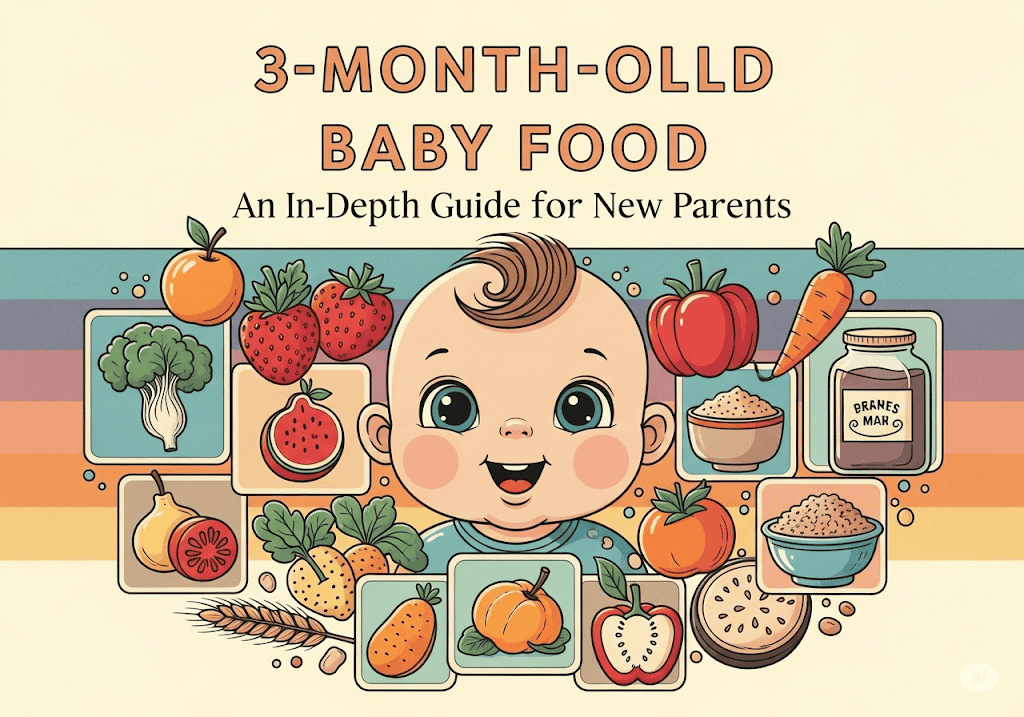 อาหารเด็ก 3 เดือน คู่มือเชิงลึก สำหรับ พ่อแม่มือใหม่