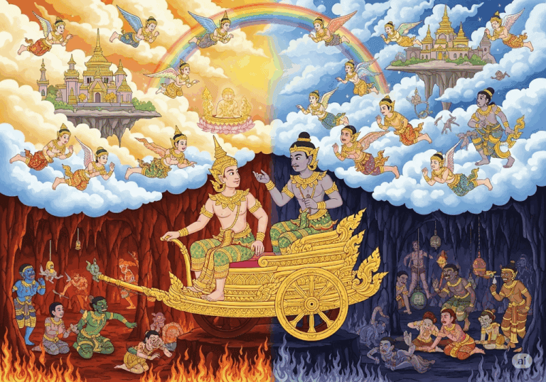 นิทานชาดก เรื่อง เนมิราชชาดก (พระเนมิราช) พร้อมข้อคิดสอนใจ