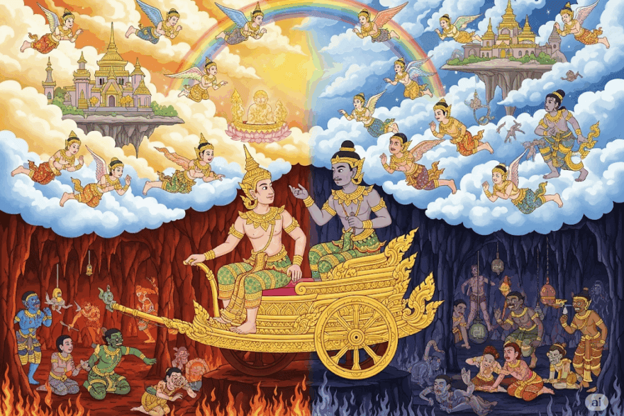 นิทานชาดก เรื่อง เนมิราชชาดก (พระเนมิราช) พร้อมข้อคิดสอนใจ