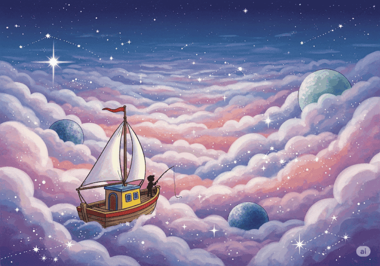 นิทานก่อนนอน เรื่อง เรือลำน้อยในทะเลแห่งความฝัน พร้อมข้อคิดสอนใจ