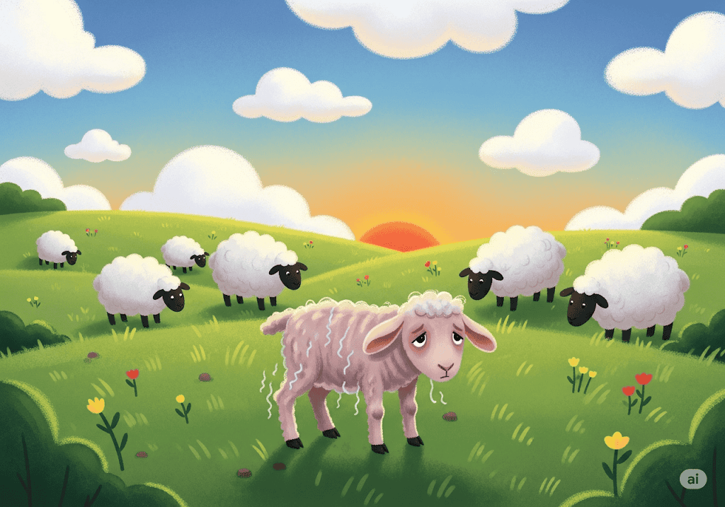 นิทานอีสป เรื่อง แกะที่ถูกโกนขน พร้อมข้อคิดสอนใจ