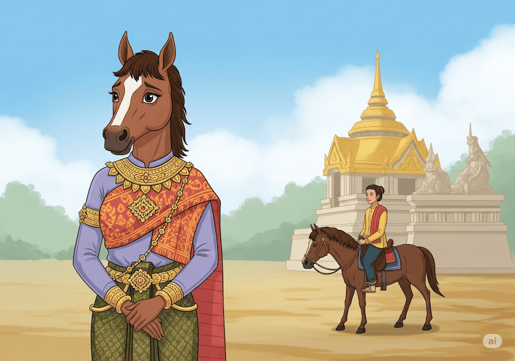 นิทานพื้นบ้าน เรื่อง แก้วหน้าม้า พร้อมข้อคิดสอนใจ