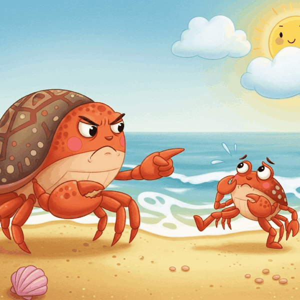 นิทานอีสป เรื่อง แม่ปูกับลูกปู พร้อมข้อคิดสอนใจ