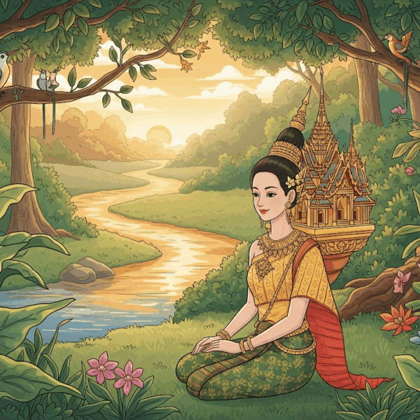 นิทานพื้นบ้าน เรื่อง โสนน้อยเรือนงาม พร้อมข้อคิดสอนใจ