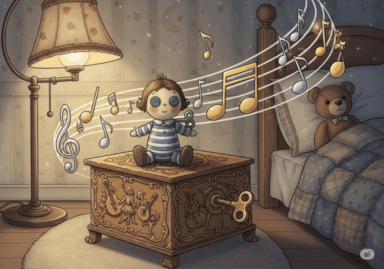 นิทานก่อนนอน เรื่อง ตุ๊กตาไขลานกับบทเพลงกล่อมนอน พร้อมข้อคิดสอนใจ