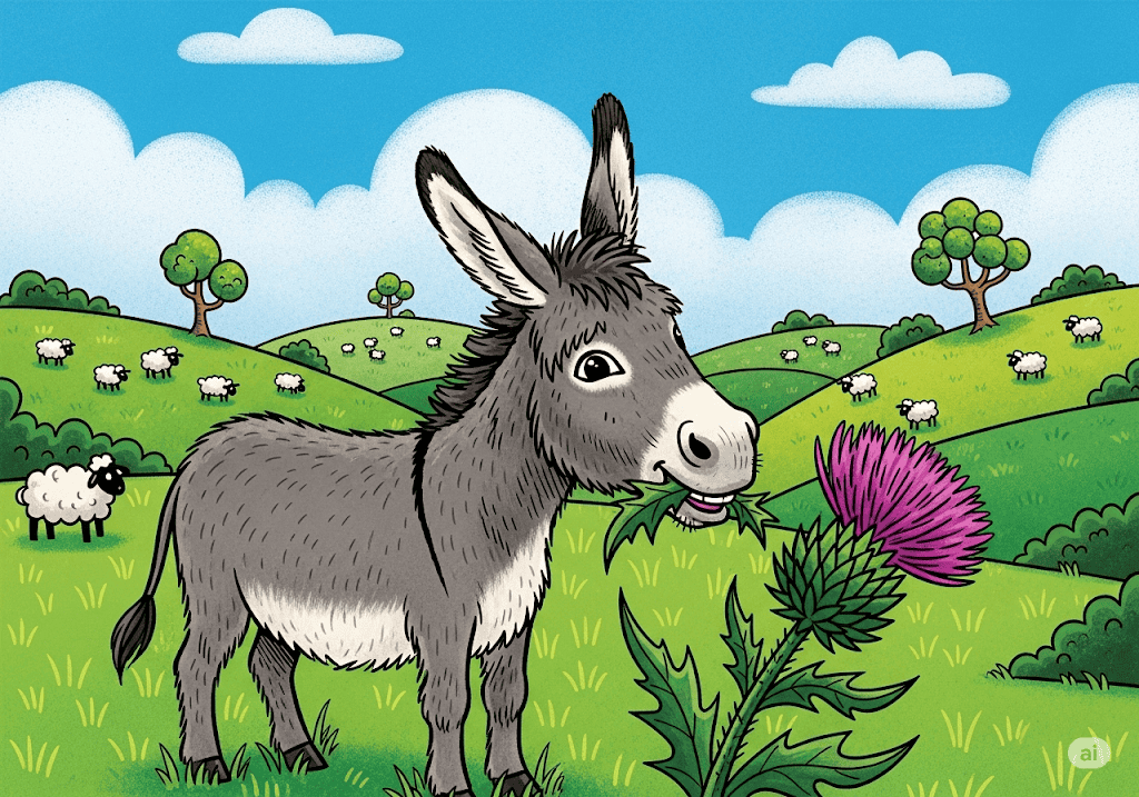 ลากับดอกไม้หนาม