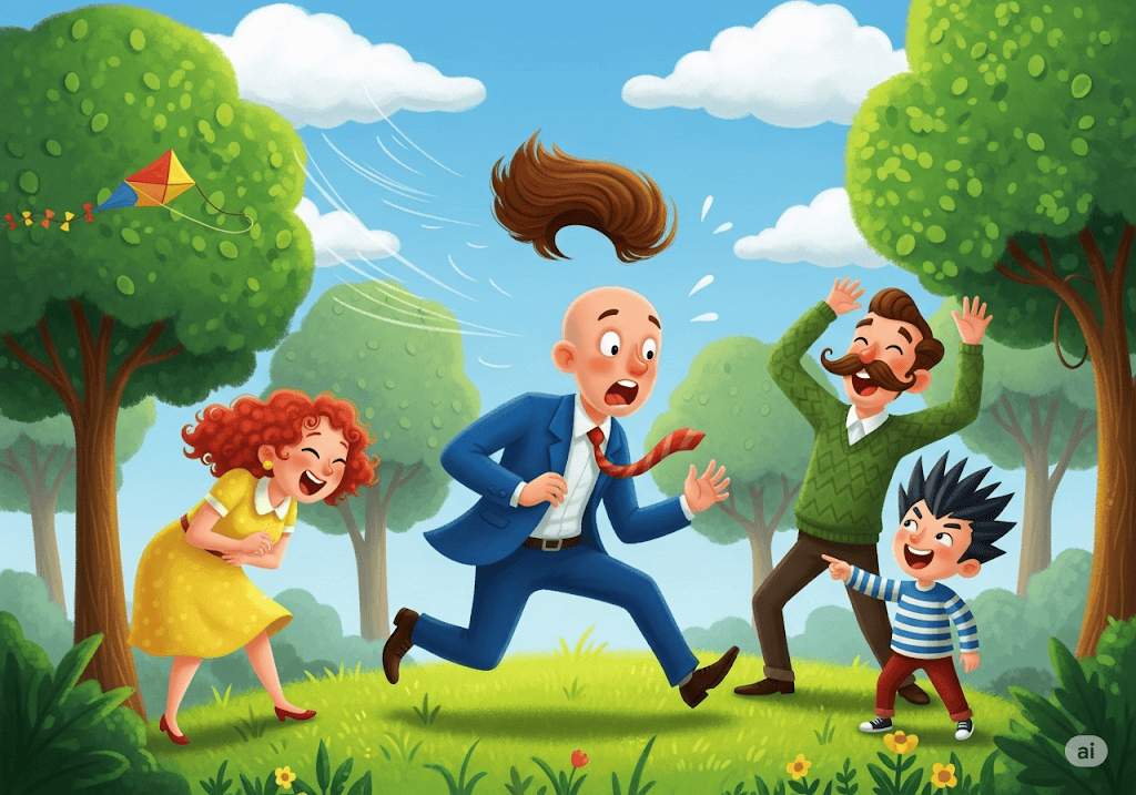 นิทานอีสป เรื่อง วิกผมที่หลุดหายไป พร้อมข้อคิดสอนใจ