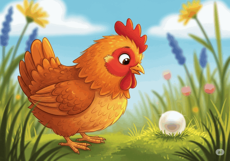 นิทานอีสป เรื่อง ไก่แจ้กับไข่มุก พร้อมข้อคิดสอนใจ